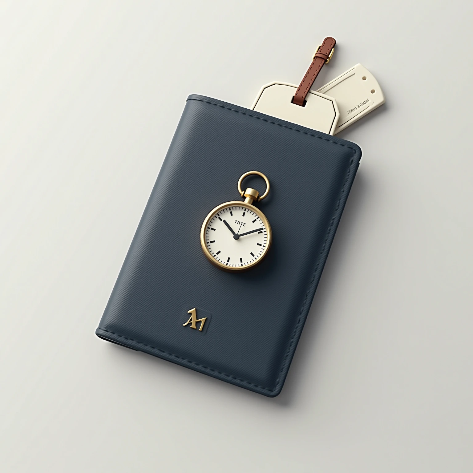 Illustration of travel documents and timing